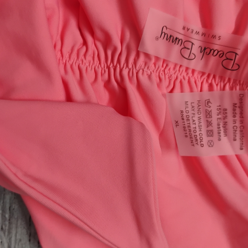 NWOT Beach Bunny Brielle Side Tie Shell Skimpy Bikini Bottom Sz XL - Picture 3 of 4